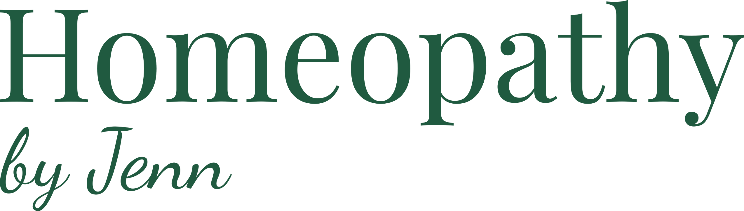Homeopathy by Jenn